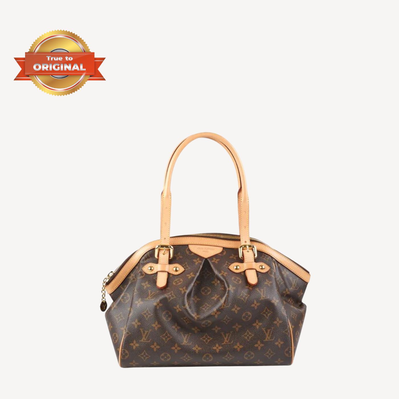 [True-to-ORIGINAL] Louis Vuitton Tivoli PM Bag Monogram Canvas Brown 14.2in/36cm For Women